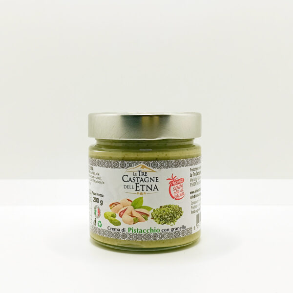 Crema di pistacchio siciliano con granella
