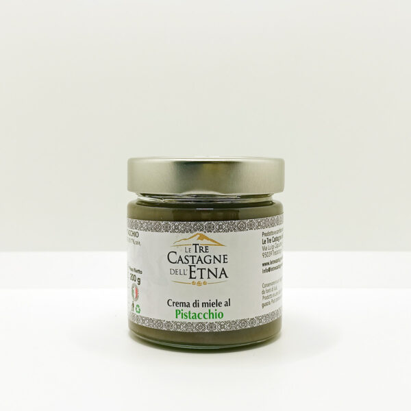 Crema di miele al pistacchio