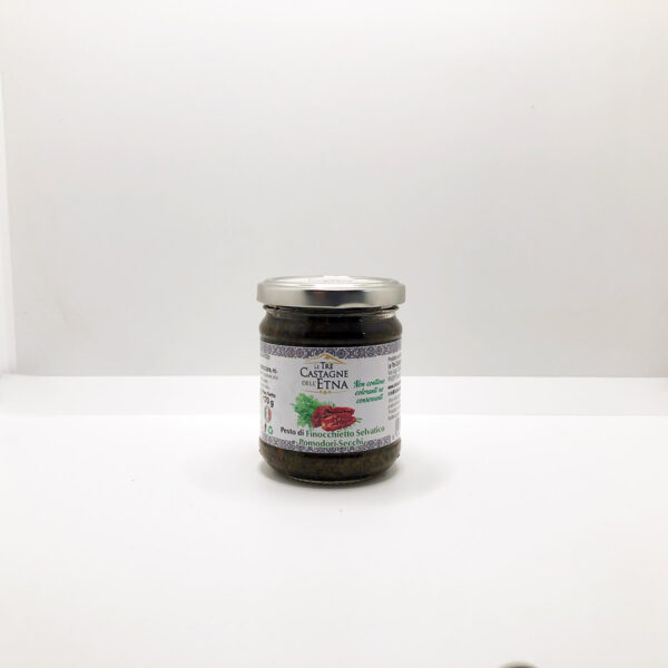 Pesto finocchietto selvatico e pomodori secchi